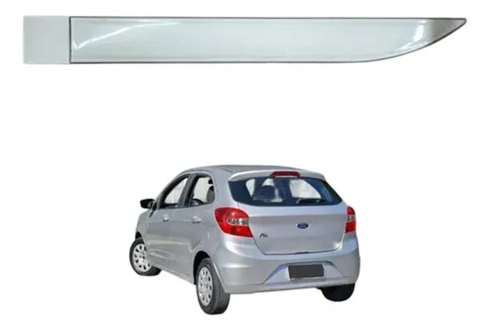 Friso Porta Traseira Esquerda Ford Ka Hatch 2014 2015 2016 Peça 1
