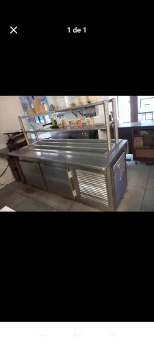 Pista Fria para Restaurante e Lanchonete com Balcão Refrigerado