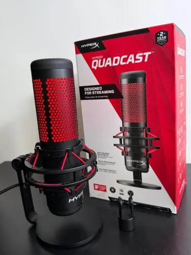 Microfone HyperX QuadCast