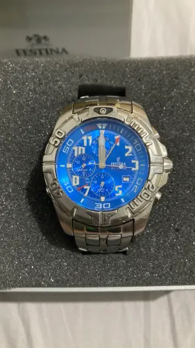 Festina chrono bike tour de france azul celeste