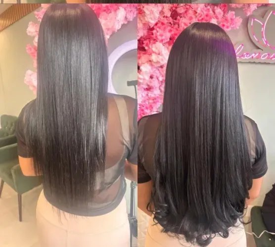Cabelo brasileiro liso com 60 cm