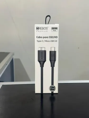 cabo para ssd/hd type-c usb 3.0 