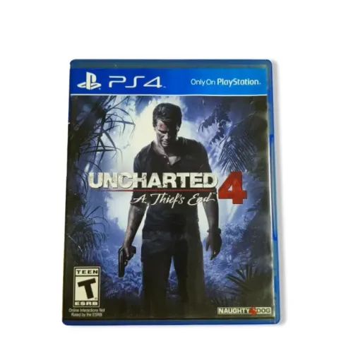 Uncharted 4 A Thief's End PS4 - Estado de Novo