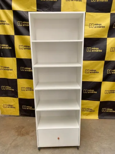 Estante multiuso MDF Com rodinhas