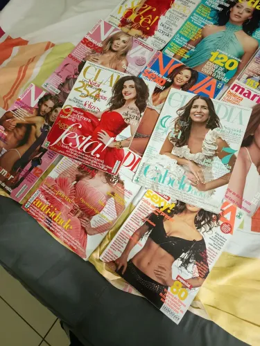 Coleção de revistas Marie Clarice/Nova/Claudia 11 exemplares