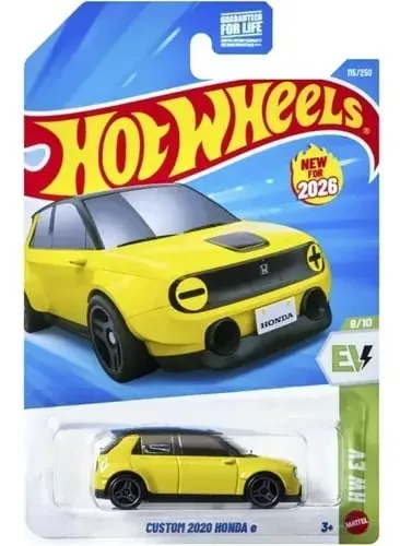 Miniatura Carro Custom 2020 Honda E 1:64