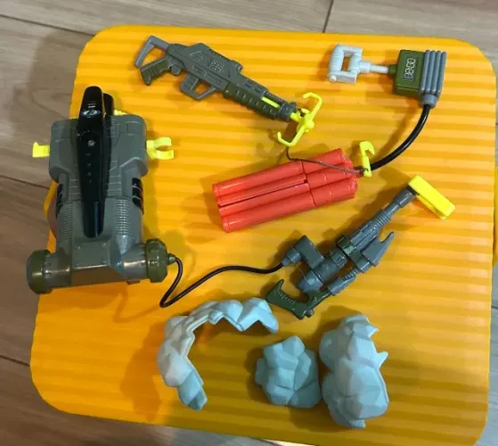 Acessórios Max Steel N-Tek Anos 2000 Mattel Completo Loose