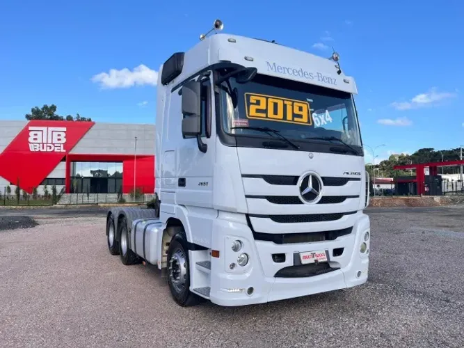 MERCEDES BENZ ACTROS 2651 6X4 2019 COM FREIO RETARDER