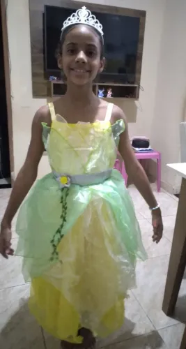Vestido princesa tiana