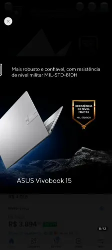 Notebook assus