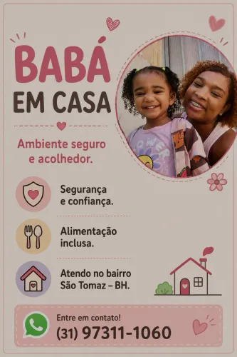 Babá Tia Gabi ? São Tomaz bh