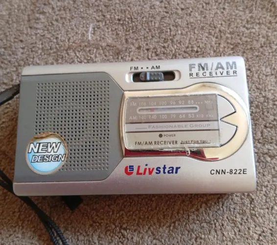 Rádio de bolso portátil Livstar