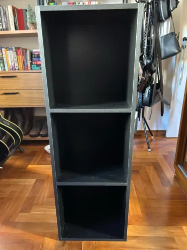 Estante para discos vinil 3 nichos MDF