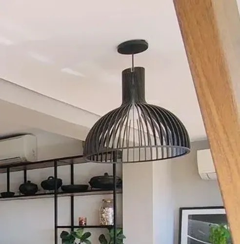 Pendente preto Mesa de Jantar