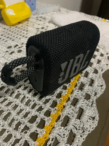 Caixinha de música original JBL baterias durável