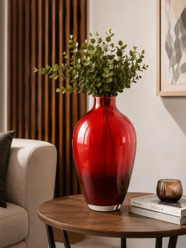 vaso decorativo vidro 26cm