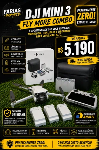Dji Mini 3 Combo Fly More