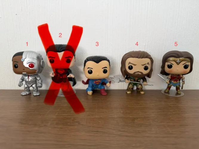 Funko Pop Liga da Justiça 