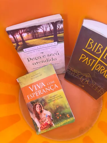 Livros bíblico e biblia 20,00 todos