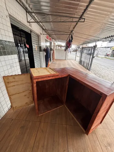 Balcão de recepção