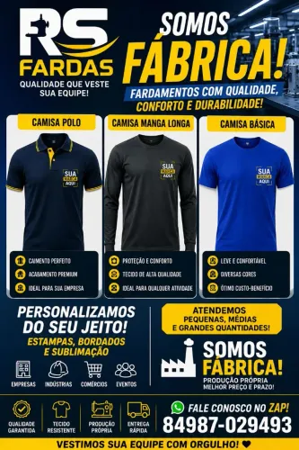 Rs.Camisa masculina