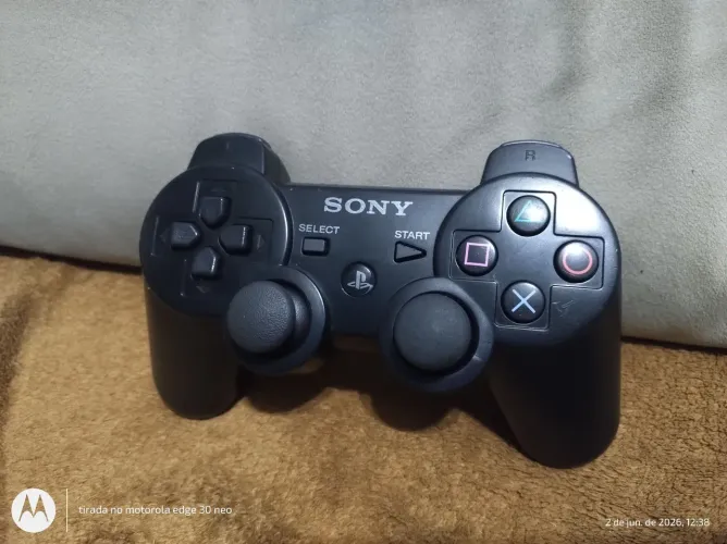 Controle de ps3 original funcionando perfeitamente 