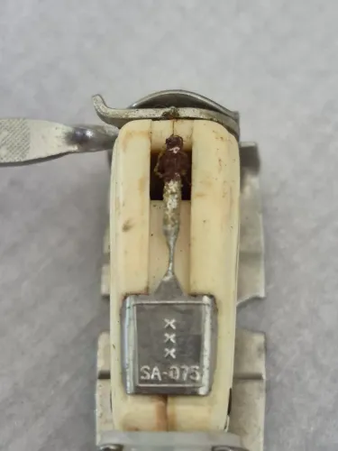 Cápsula e Agulha Fonocaptadora Cerâmica Leson SA 075 Vintage