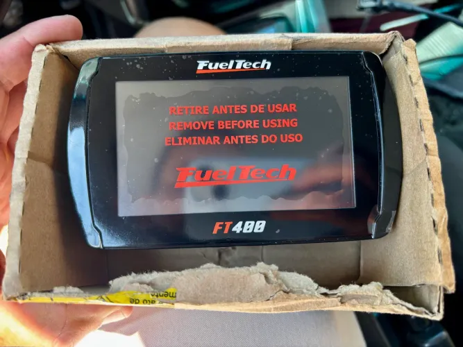 Fueltech FT400 + chicote pronto com relê