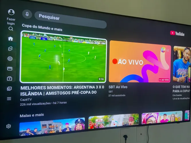 Smart tv 65 Polegadas com game pass integrado