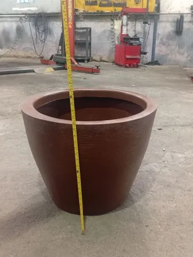 Vaso de polietileno 120 litros 66x51