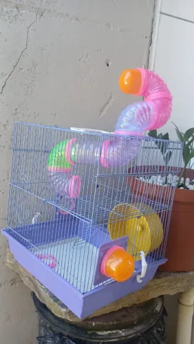 Gaiola para hamister 