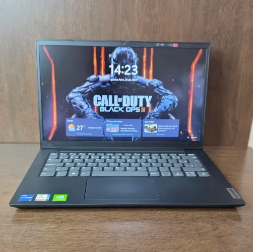 Notebook Lenovo V14 Gamer, NF,Ac Cart,i5 11°+GeForceMX350,16GB,SSDNvme256GB+HD 1TB,Wi-Fi5G