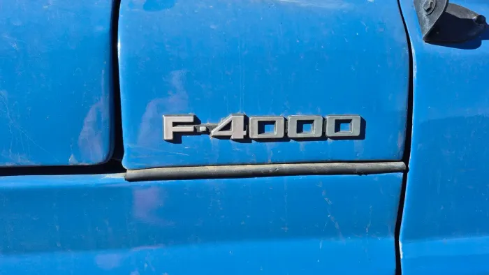 Ford F-4000 3.9 Turbo Intercooler Diesel 2P Manual 1978