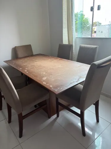 Mesa de jantar 6 cadeiras