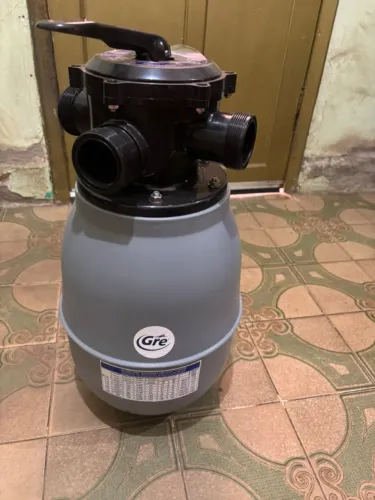 Kit de Filtragem para Piscina GRE + Motobomba WMBP + Areia de Quartzo