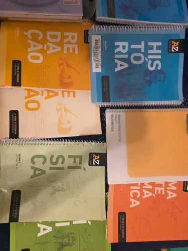 KIT COMPLETO Material de Pré-Vestibular / ENEM - Todas as Matérias (40+ itens)