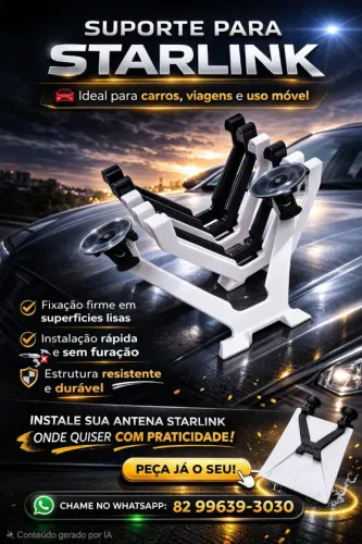 Suporte de star link