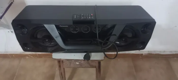 Som Panasonic sem funcionar