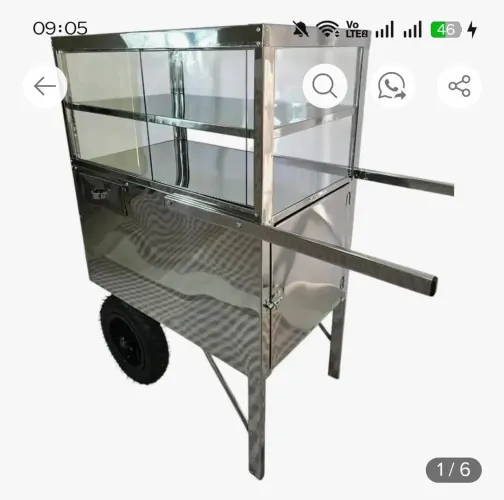Vende-se carrinho de salgados, doce ! Semi novo