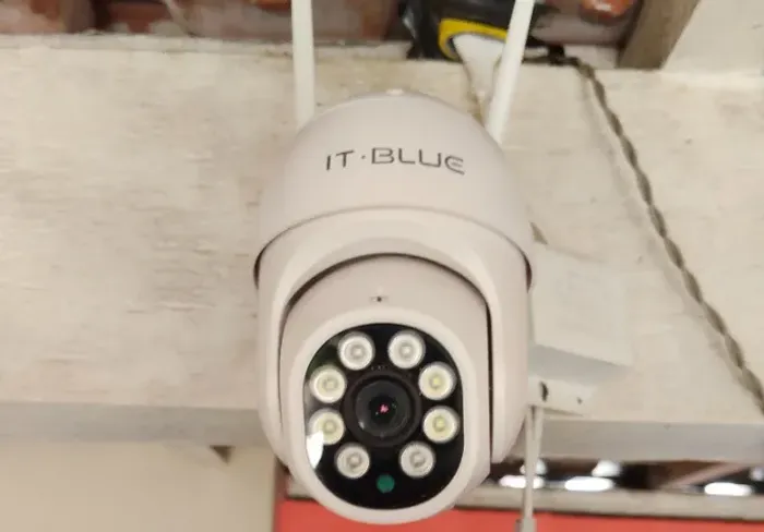Camera wi-fi it- blue pode usa interno externo inclusive na chuva