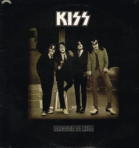 Vinil KISS " Dressed to Kill " (1975) usado