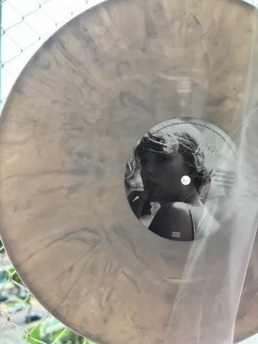 folklore - LP cinza (MARBLED) - meet me behind the mall - Taylor Swift