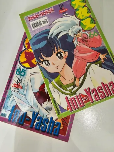 Mangá Inuyasha Vol 65 e 66 Editora JBC