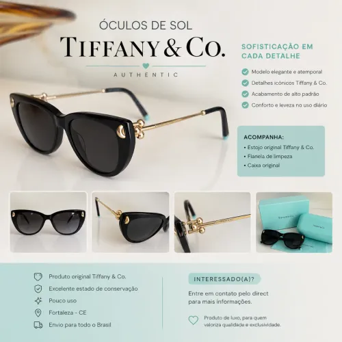 Óculos de Sol Tiffany & Co. Original | Excelente Estado
