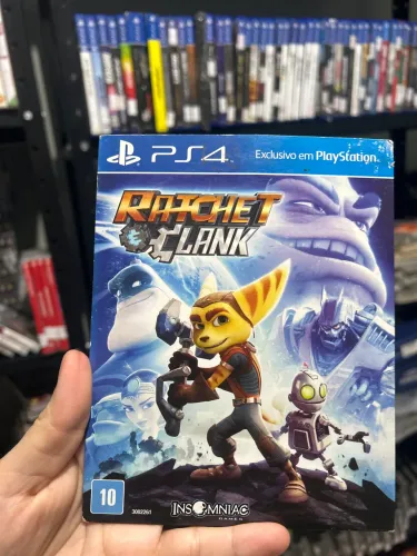 Ratchet e clank PS4 (capa de papelão)