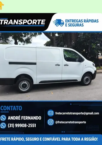 Frete carreto transporte
