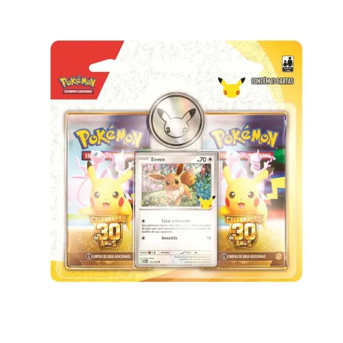 Pokemon 30 anos Blister Duplo