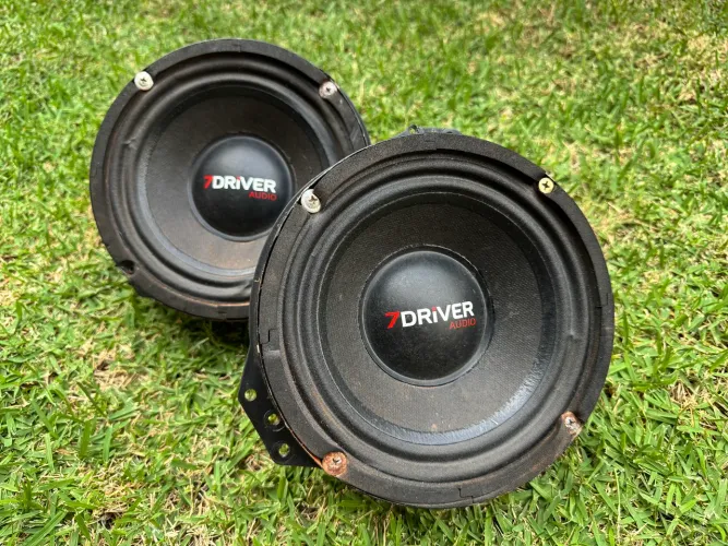 Par Alto Falante 7 Driver Woofer 6 Pol Mb-400s 400w 4 Ohms