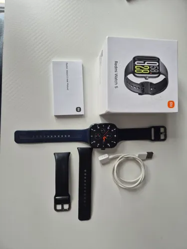 Relógio Smartwatch Redmi Watch 5 Global (M2462W1) com coroa giratória