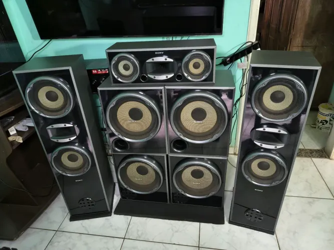 Sony mutek 6.4 com 4 subs ativos muito conservado